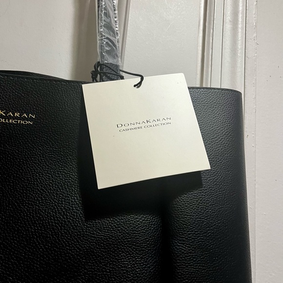 NWT Donna Karan Cashmere Collection large tote bag - Picture 12 of 12